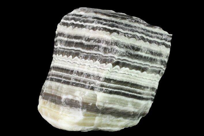 Free-Standing, Banded Zebra Calcite - Mexico #155764